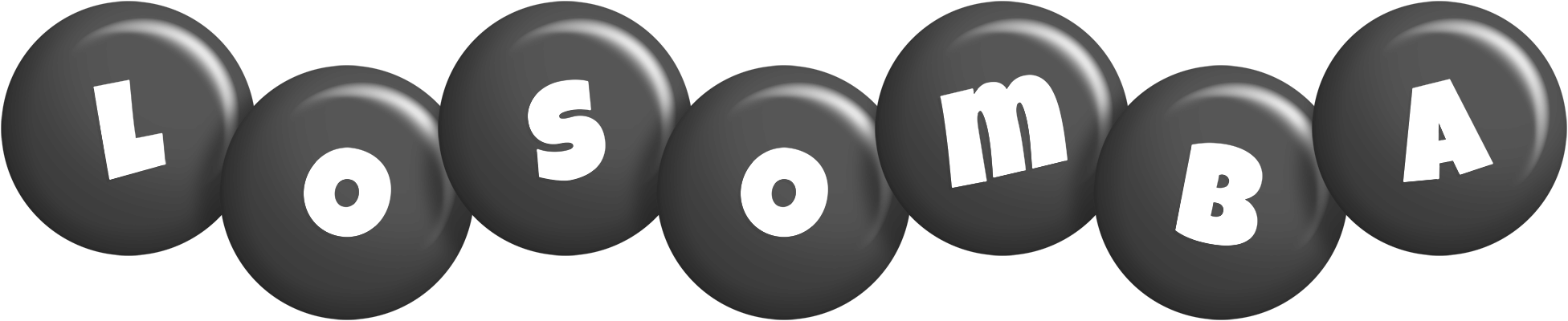 Losomba candy-black logo