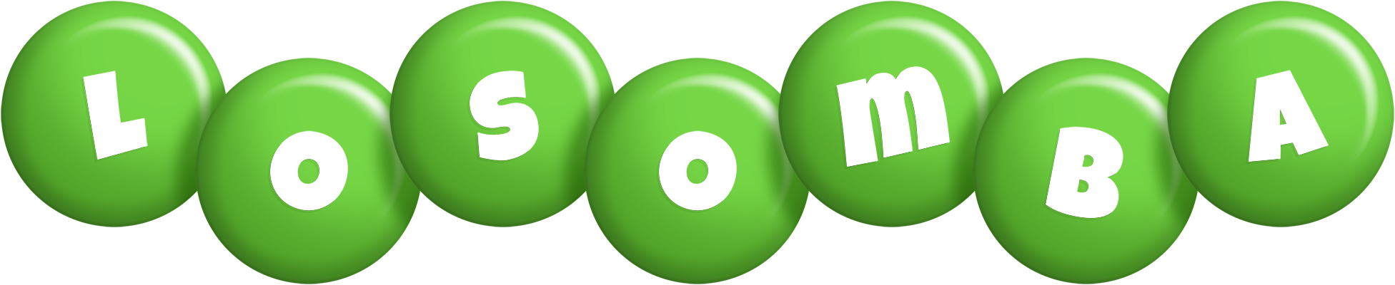 Losomba candy-green logo