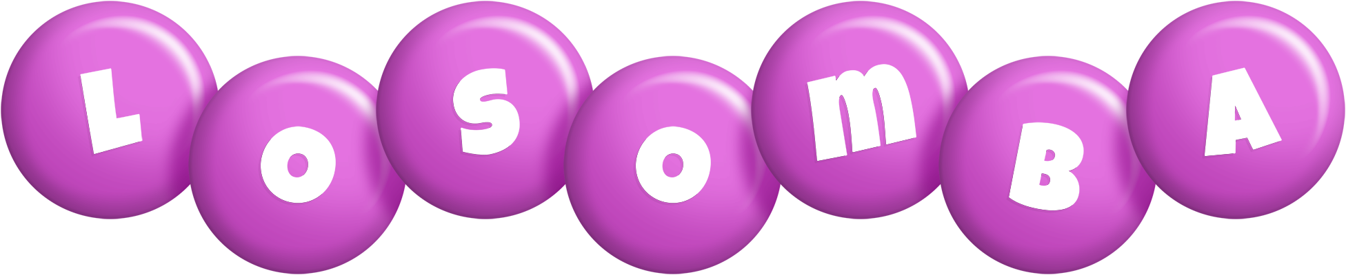 Losomba candy-purple logo