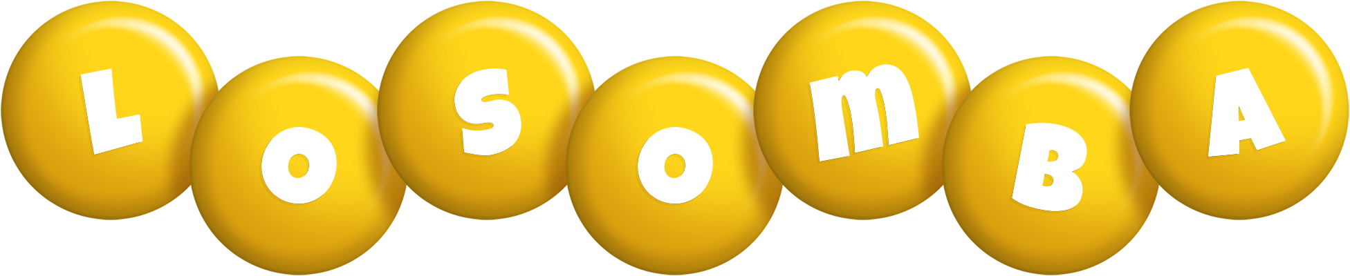 Losomba candy-yellow logo