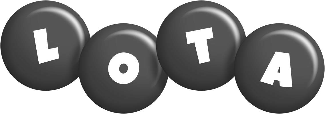 Lota candy-black logo