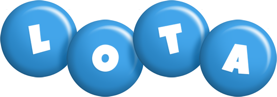 Lota candy-blue logo