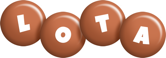 Lota candy-brown logo