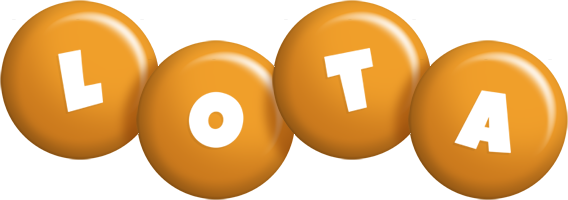 Lota candy-orange logo