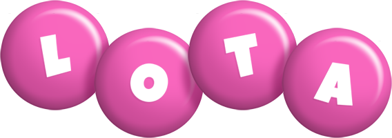 Lota candy-pink logo