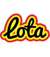 Lota flaming logo