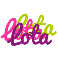 Lota flowers logo