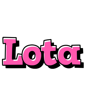 Lota girlish logo