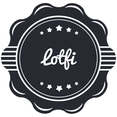 Lotfi badge logo