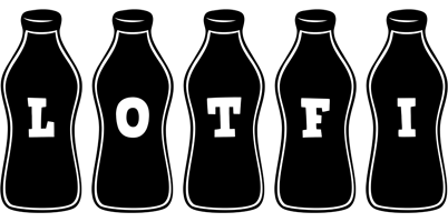 Lotfi bottle logo