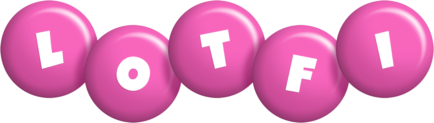 Lotfi candy-pink logo