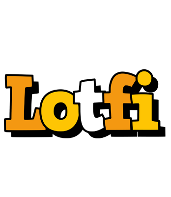 Lotfi cartoon logo