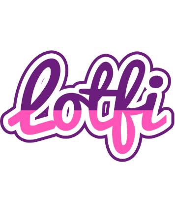 Lotfi cheerful logo