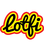 Lotfi flaming logo