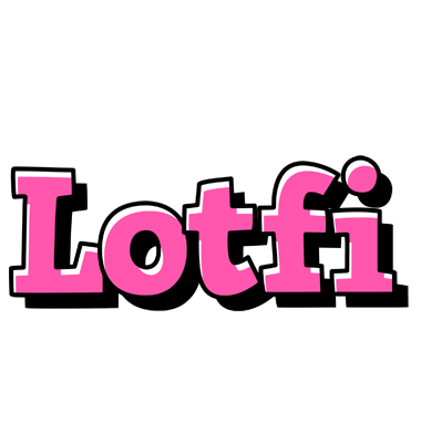 Lotfi girlish logo