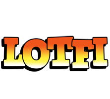 Lotfi sunset logo