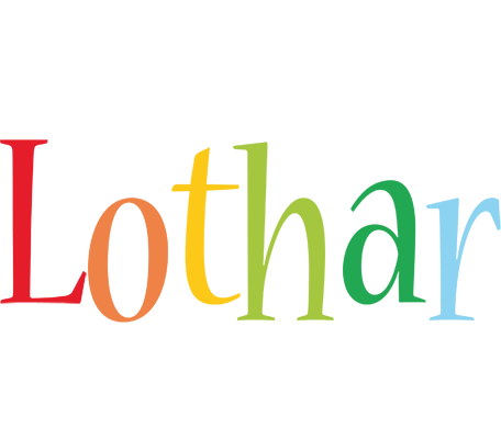 Lothar birthday logo