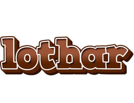 Lothar brownie logo