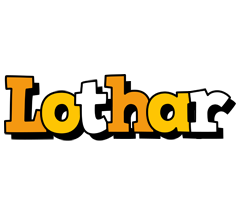 Lothar cartoon logo