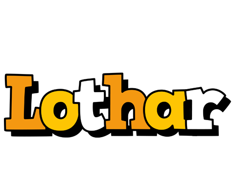 Lothar cartoon logo