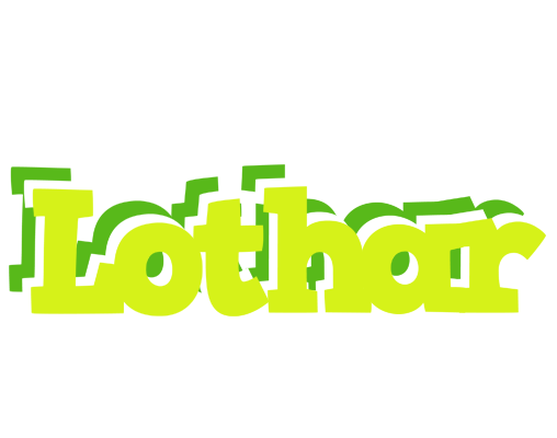 Lothar citrus logo