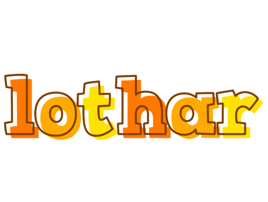Lothar desert logo