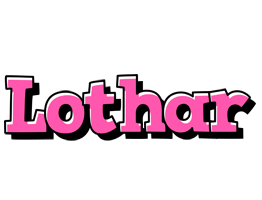 Lothar girlish logo