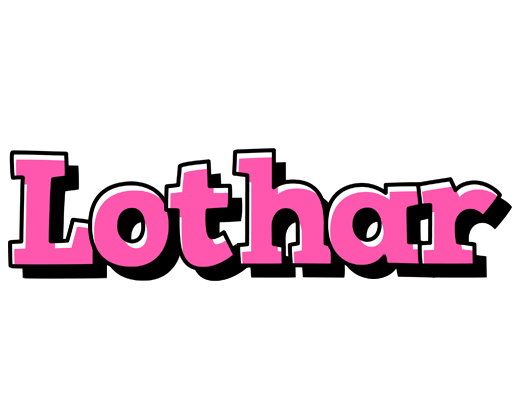 Lothar girlish logo
