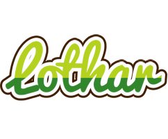 Lothar golfing logo