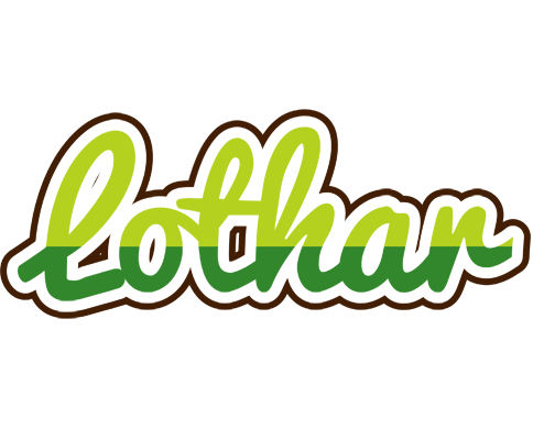 Lothar golfing logo