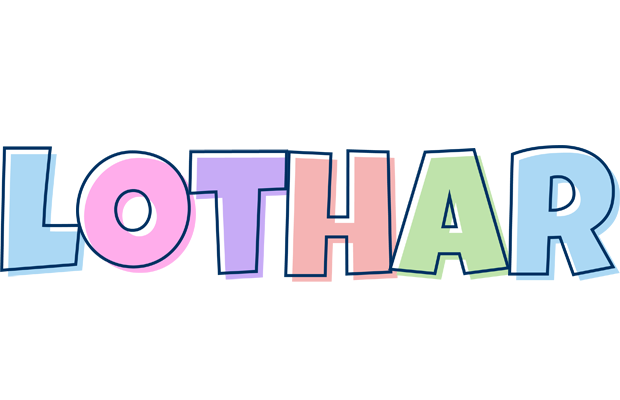 Lothar pastel logo