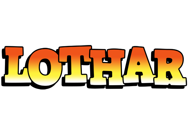 Lothar sunset logo