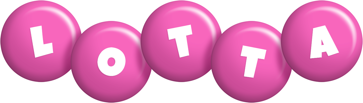 Lotta candy-pink logo