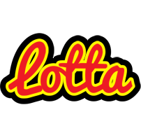 Lotta fireman logo