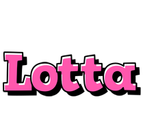 Lotta girlish logo