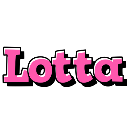 Lotta girlish logo