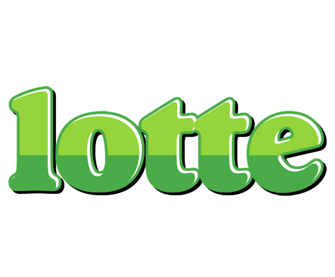 Lotte apple logo