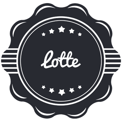 Lotte badge logo