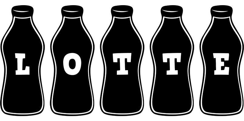 Lotte bottle logo