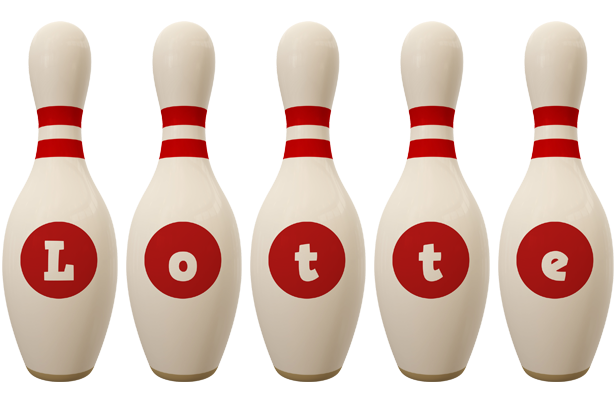 Lotte bowling-pin logo