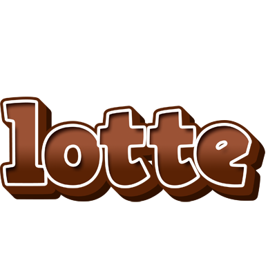 Lotte brownie logo