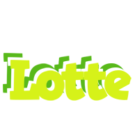 Lotte citrus logo