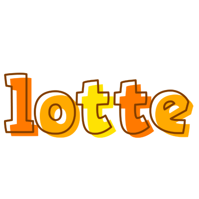 Lotte desert logo