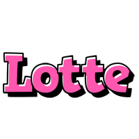 Lotte girlish logo