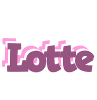 Lotte relaxing logo