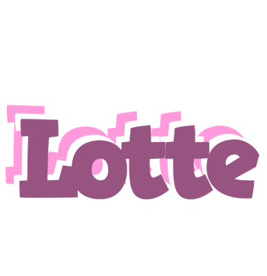 Lotte relaxing logo