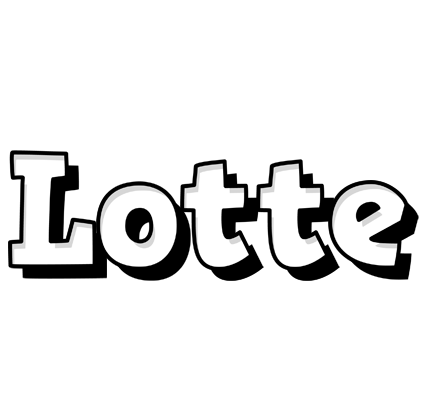 Lotte snowing logo