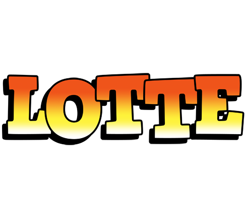 Lotte sunset logo