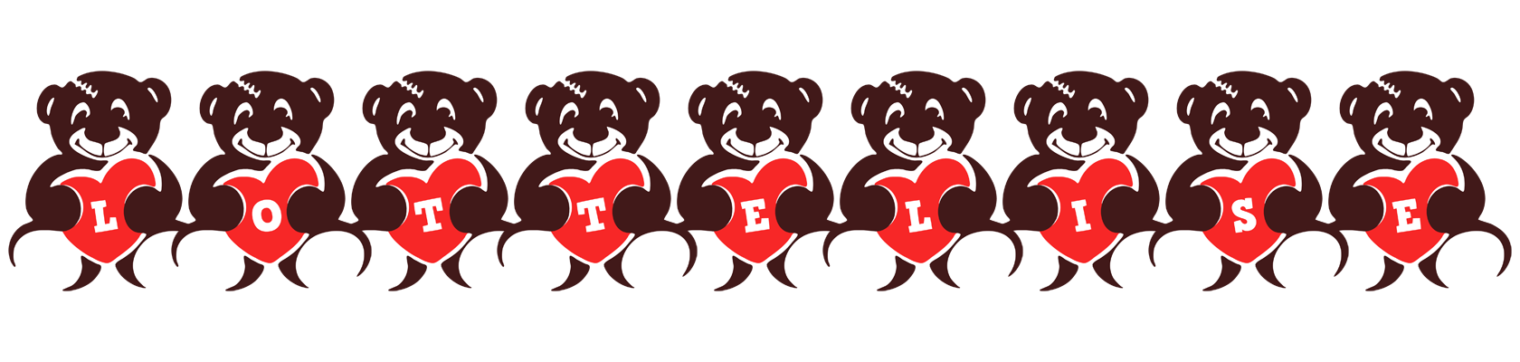 Lottelise bear logo