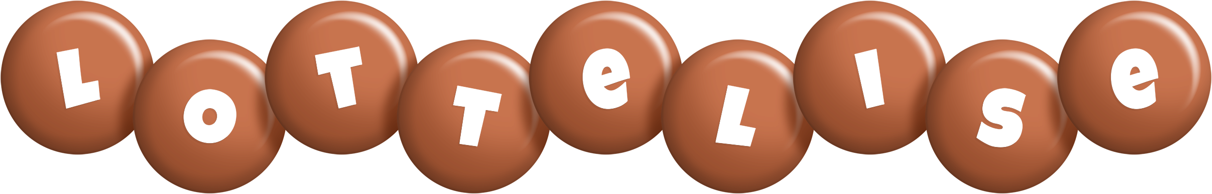 Lottelise candy-brown logo